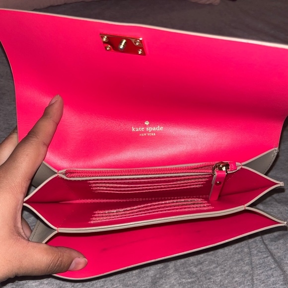 Kate Spade Clutch Arbour Hill Pim Leather Wallet - Picture 3 of 4